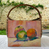 Acrylic painting 3 apples