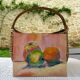 Peinture acrylique 3 pommes