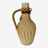 Wicker bottle