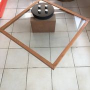 Table basse Roche Bobois designer Jp Cailleres plateau pivotant
