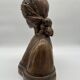 Art Nouveau bust by Gustave Van Vaerenbergh