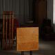 Antique Swedish table with a tilting top from the early 19th century in birch, 1800-1850s.