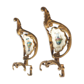 Duo de patères bronze