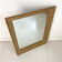 Wooden mirror with gilded border - 72x59cm