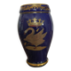 Bleu de Tours earthenware vase
