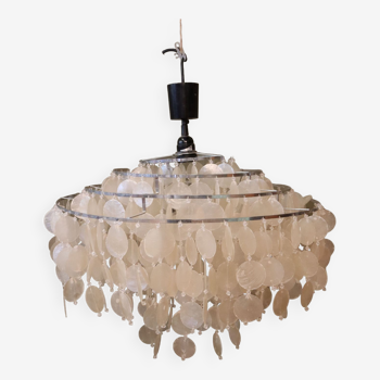 Mother-of-pearl chandelier