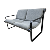 Canapé Knoll Sling design Bruce Hannah & Andrew Morrison vintage 80