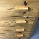 Pine chest of drawers 4 drawers, 80s
