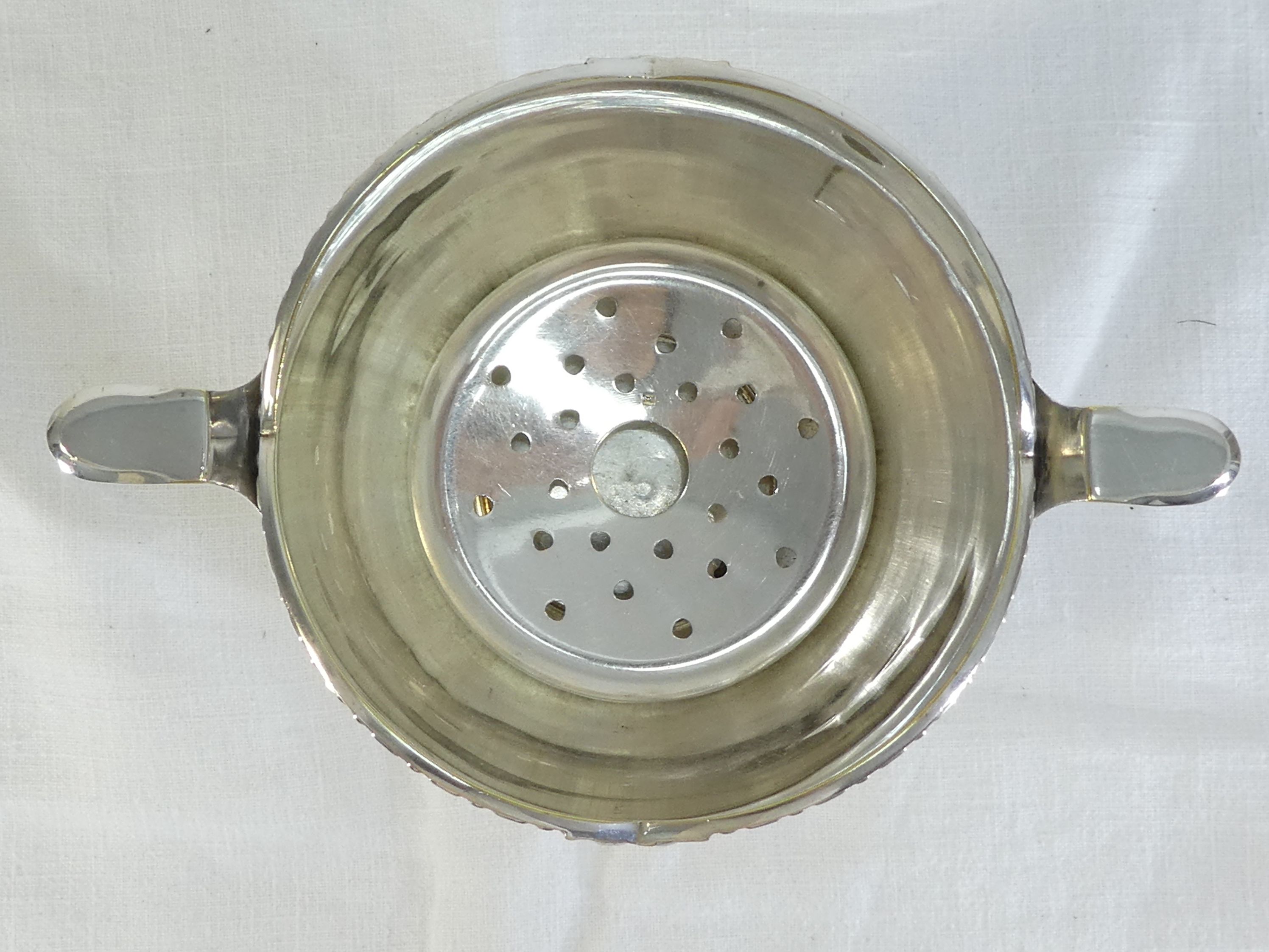 Seau a glace art deco in silver metal goldsmith roux marquiand
