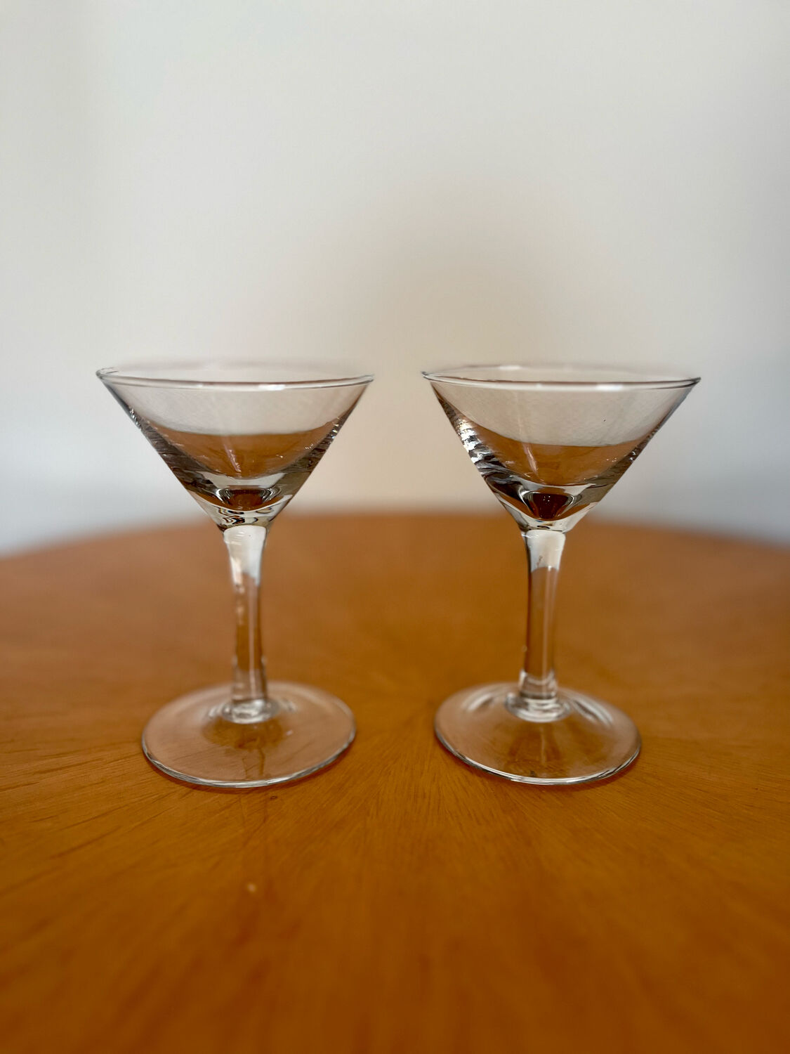 Verres à cocktail vintage