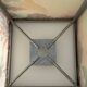 Vintage silk lampshade