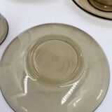 Arcopal smoked glass set