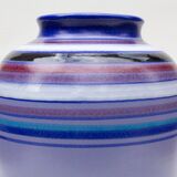 Collectable Fascie Colorate vase Aldo Londi, Mid Century ceramic, Bitosis, Rosenthal Netter
