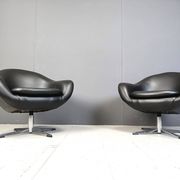 Fauteuils club du milieu du siècle, années 1960