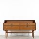 Midcentury Meredew Sideboard / Chest Of Drawers In Walnut. Vintage Modern / Retro / Scandinavian / D