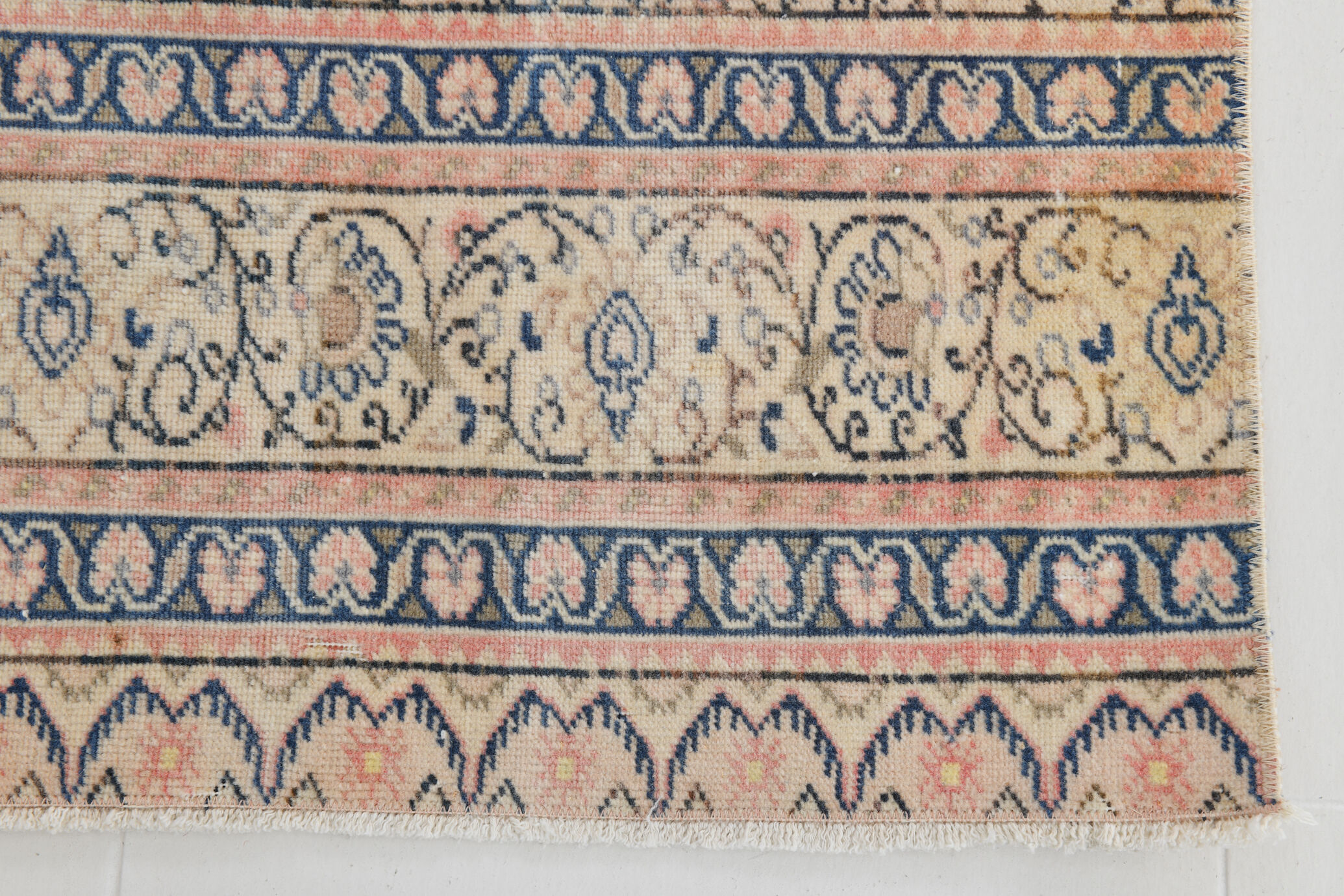 3x9 blue persian runner rug, 80x286cm