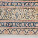 3x9 blue persian runner rug, 80x286cm