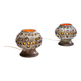 Paire de lampes de table en céramique par Bruno Karlsson pour EGO Stengods Atelje