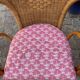 Vintage woven rattan armchair – bohemian charm – vintage – 70s – 80s