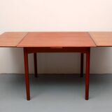 60s extendible diningtable teak square, Sigh & Son Denmark