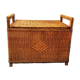 Wicker bench box