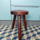 Antique milking stool
