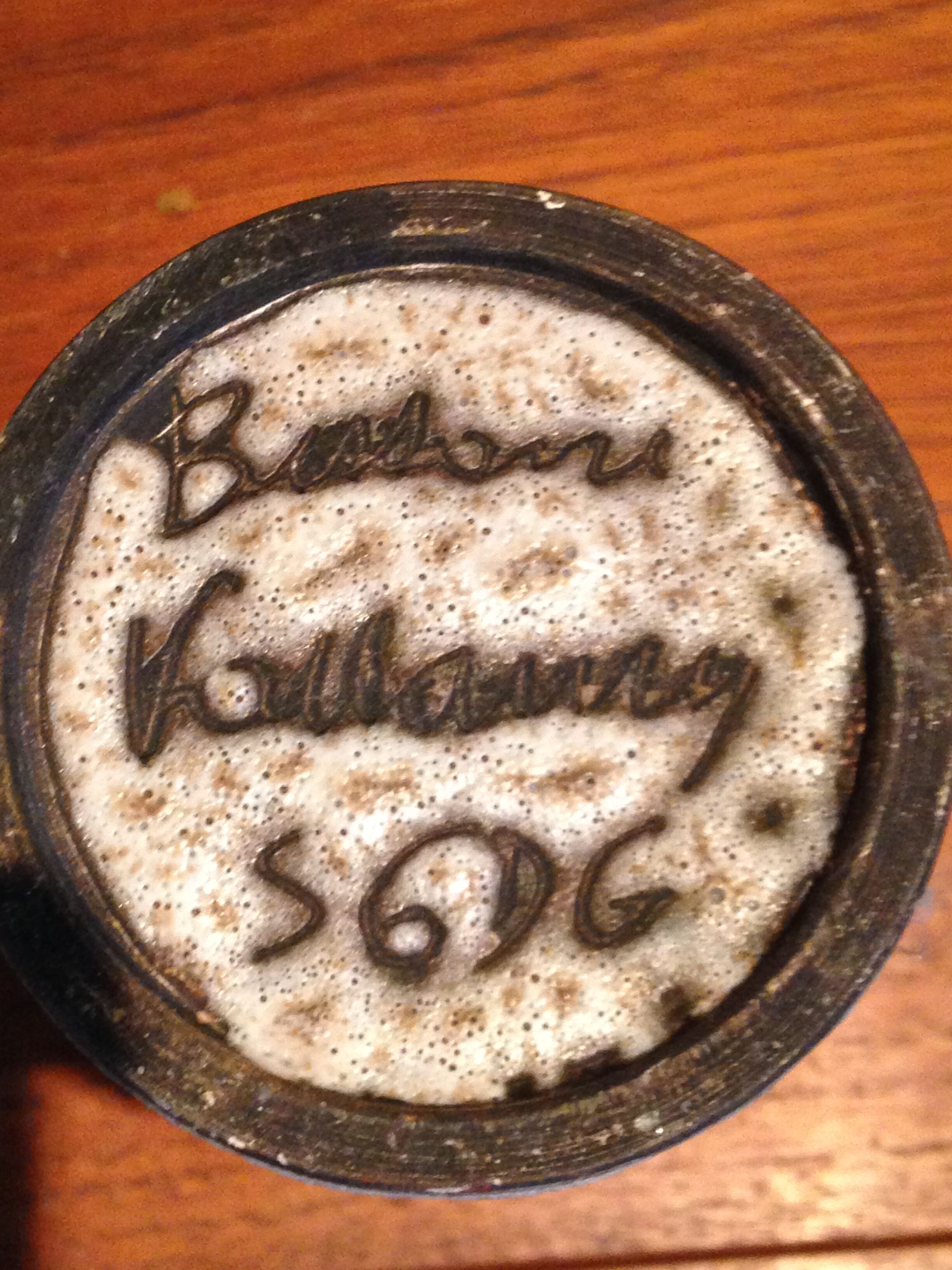 Set of 4 ceramics Vallauris 1950