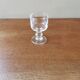 6 vintage crystal liqueur glasses