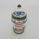 Old apothecary pot, ceramic Laurus medicine jar. Year 70 80