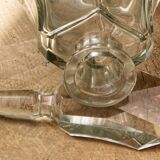 Art Deco cut crystal carafe