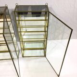 Pair of showcases