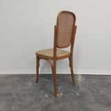 Chaise, canne en bois courbé, années 1960