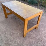 Charlotte Perriand dlg pine table from the 60s
