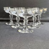 Champagne or cherry glasses - Art Nouveau