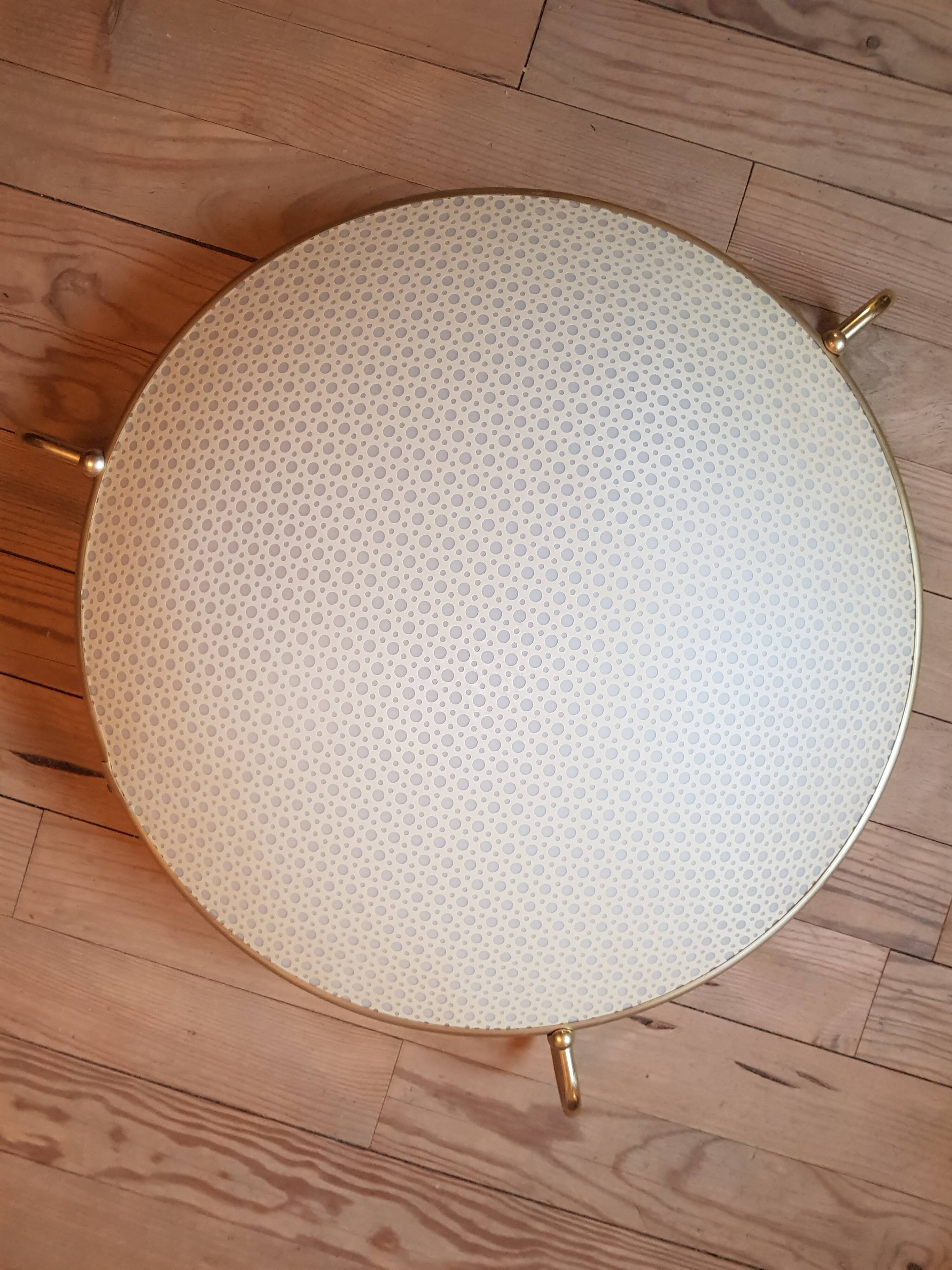 Vintage ceiling light from the 1960s.