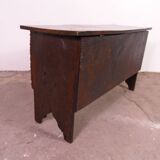 Petit coffre en bois antique en chêne