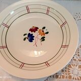 Hollow round dish K&G Lunéville France Micheline model