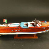 Model wooden boat Riva Aquarama 50 cm