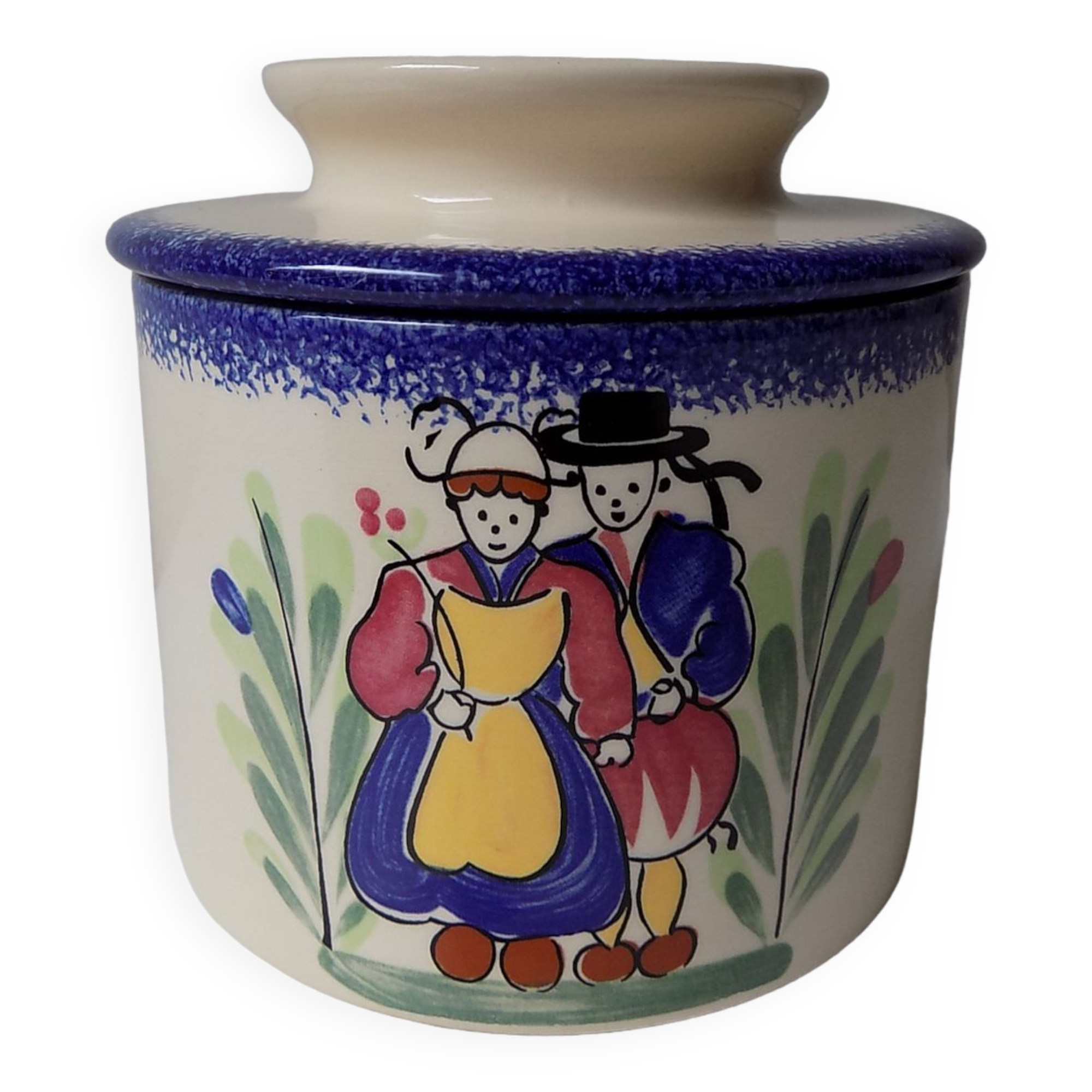 Breton butter butter Pornic earthenware