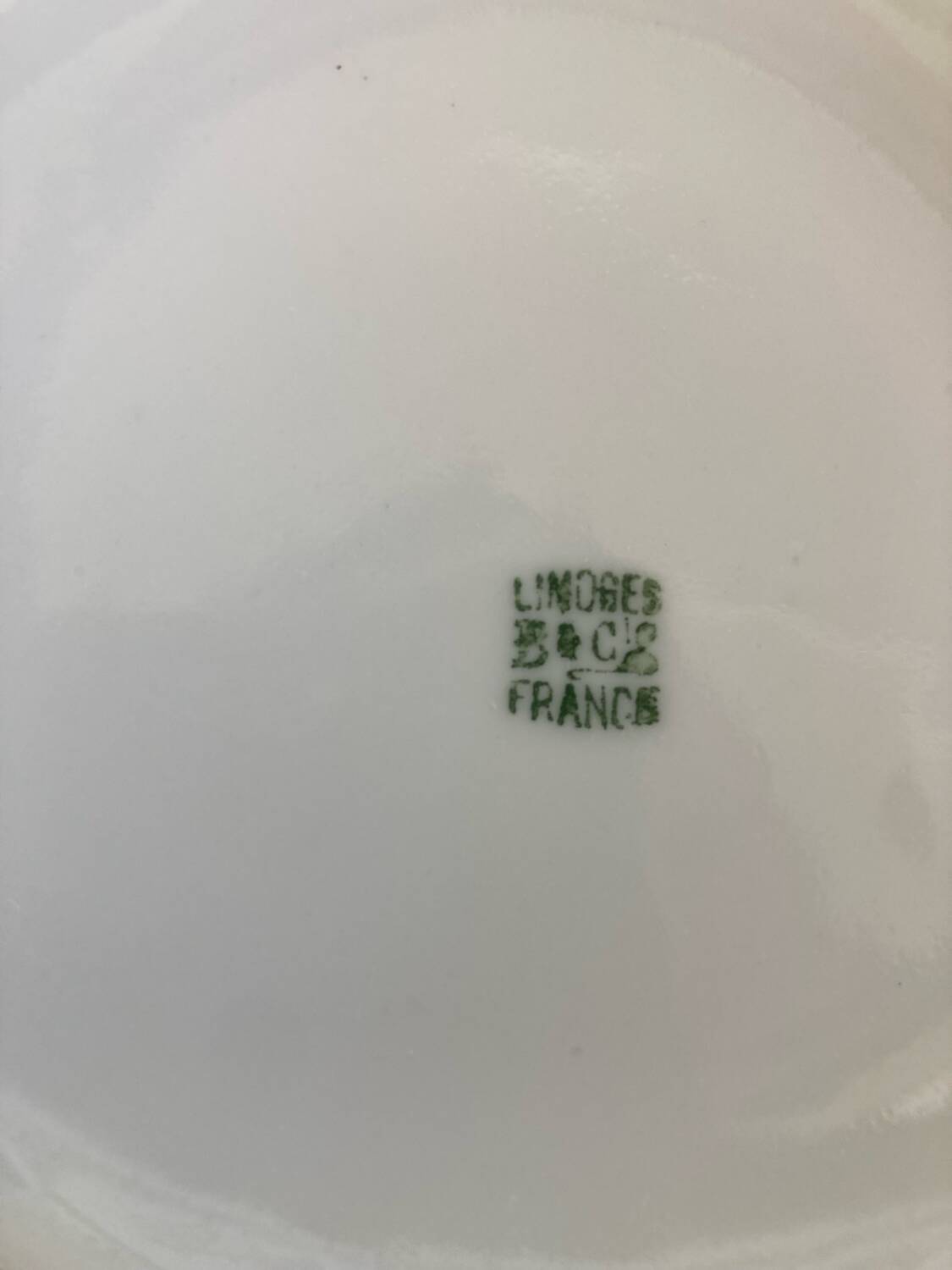 Bernardaud Limoges Porcelain Sugar Bowl, 1920s