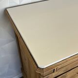Antique 4-drawer airbrushed chest of drawers