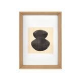 Painting on paper, dated and signed without frame