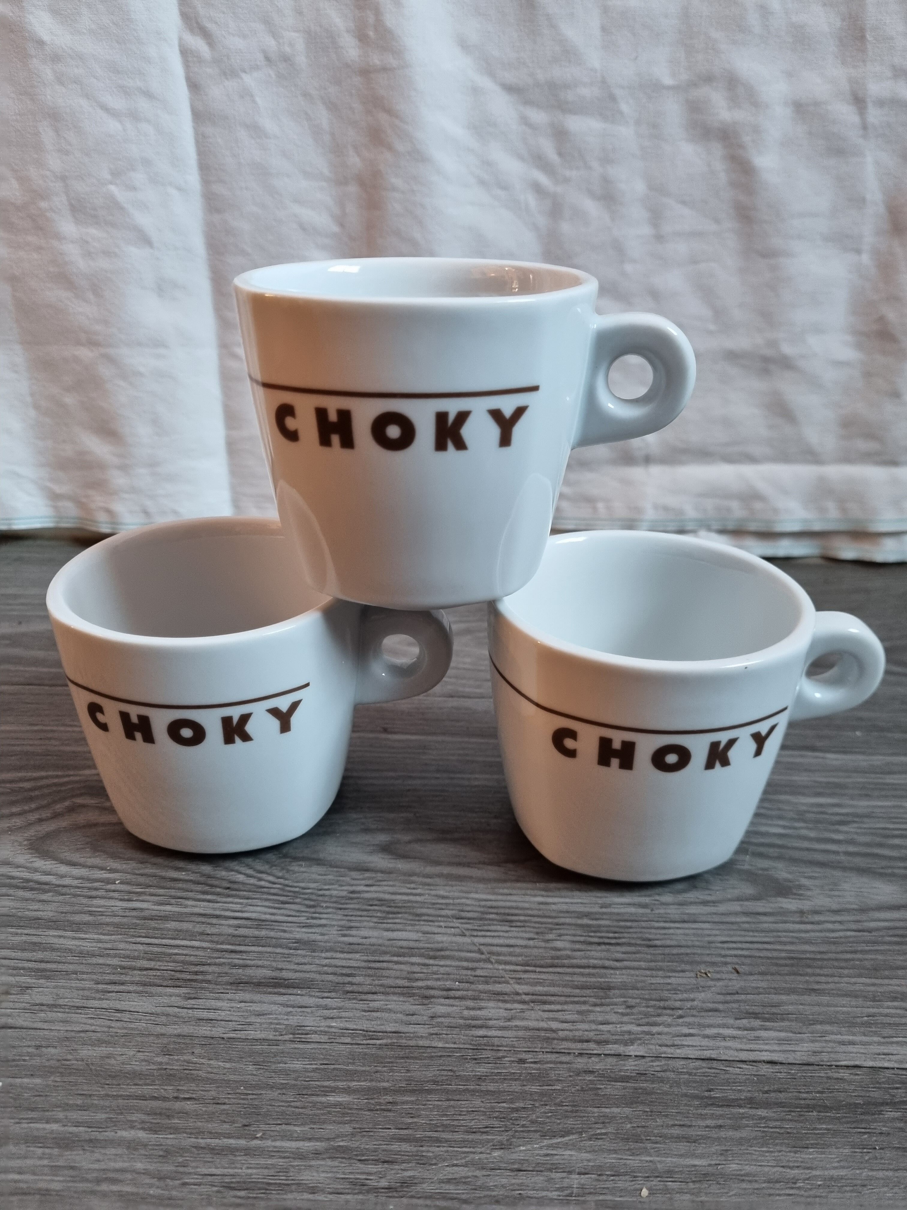 3 cups Choky, chocolate