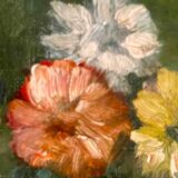 Tableau de fleurs  ancien