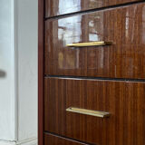 Commode vintage 4 tiroirs années 60