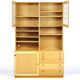 Bibliothèque scandinave en chêne