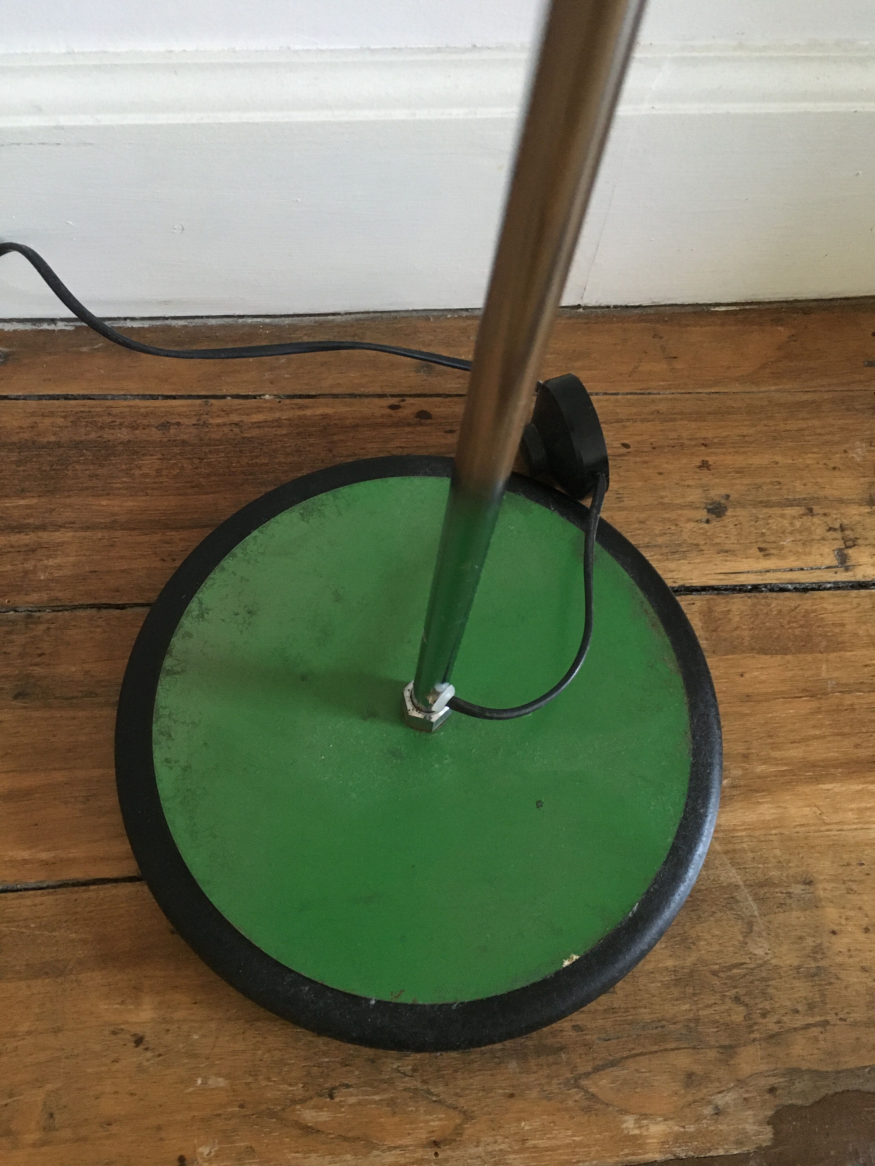 Floor lamp 2 green spots