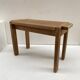 Petit banc en chêne de style art déco