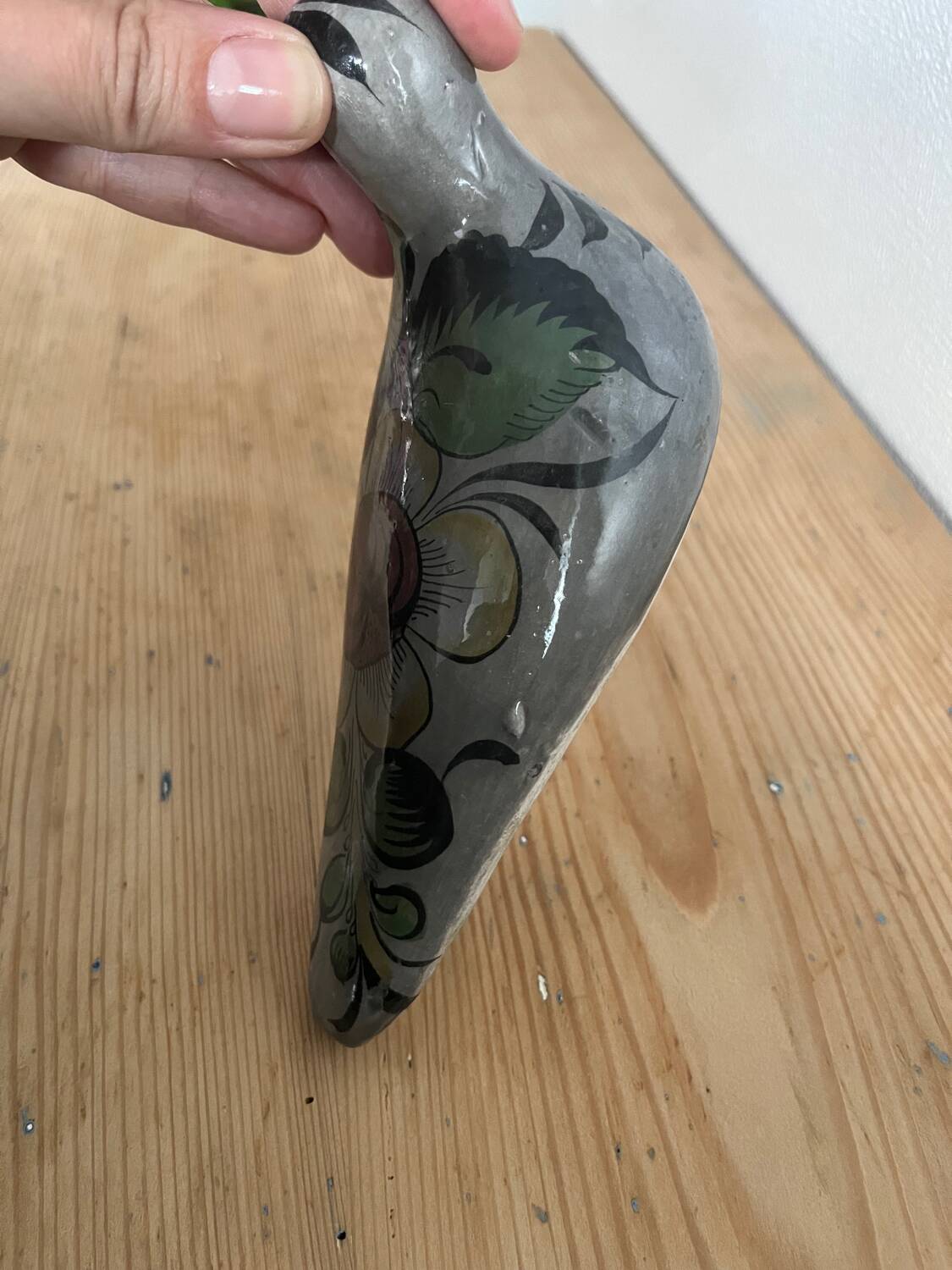 Vintage ceramic Mexican bird