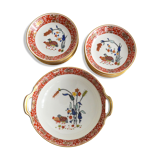 Cups and bowl in haviland porcelain